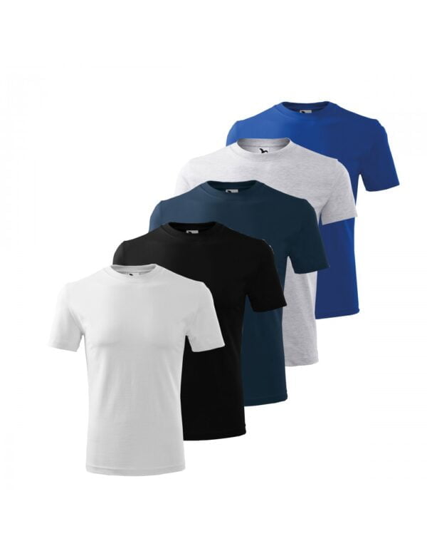 Set 5 tricouri pentru barbati, multicolor, -