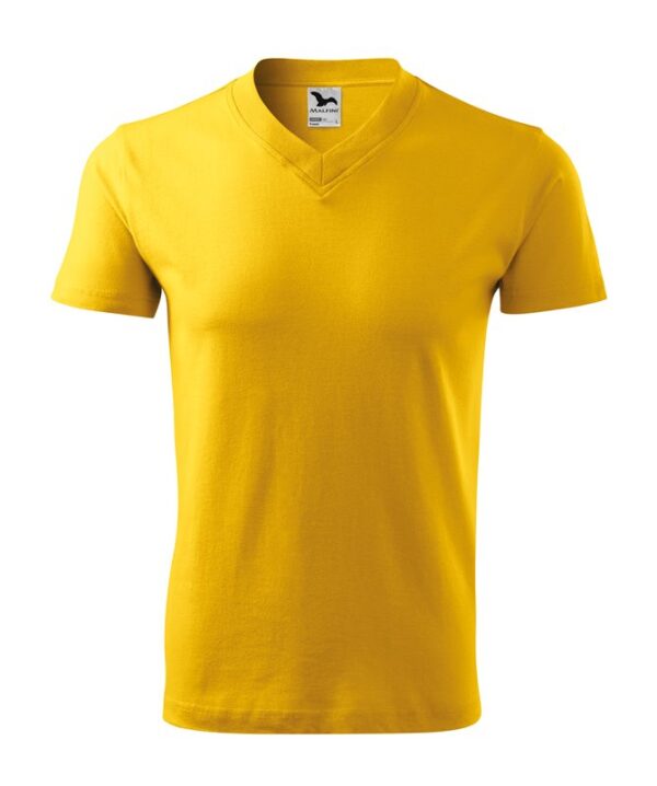 tricou unisex cu guler în formă de V